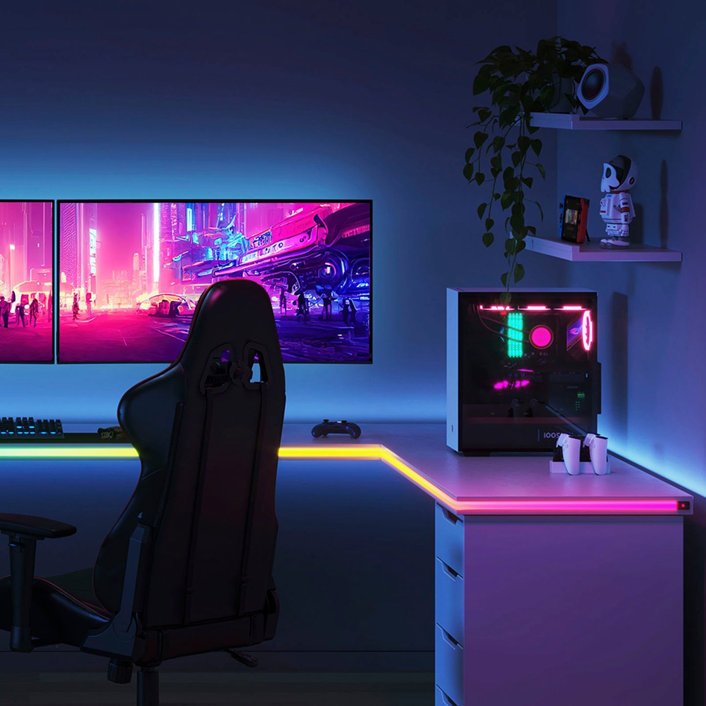 Govee Neón Luz Gamer para Escritorios