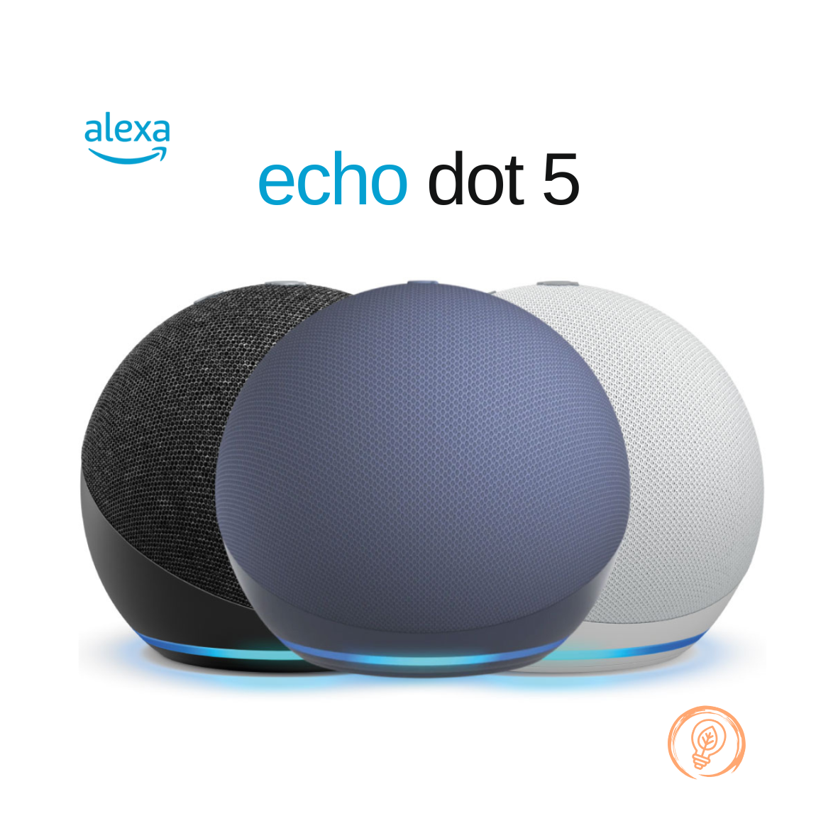 Quinta Generación Alexa Amazon Con Reloj Echo Dot Con Reloj