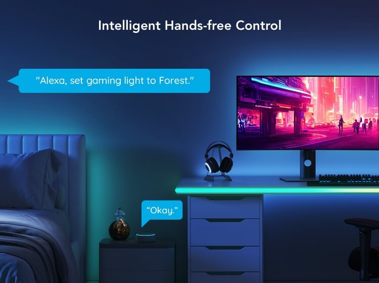 Govee Neón Luz Gamer para Escritorios
