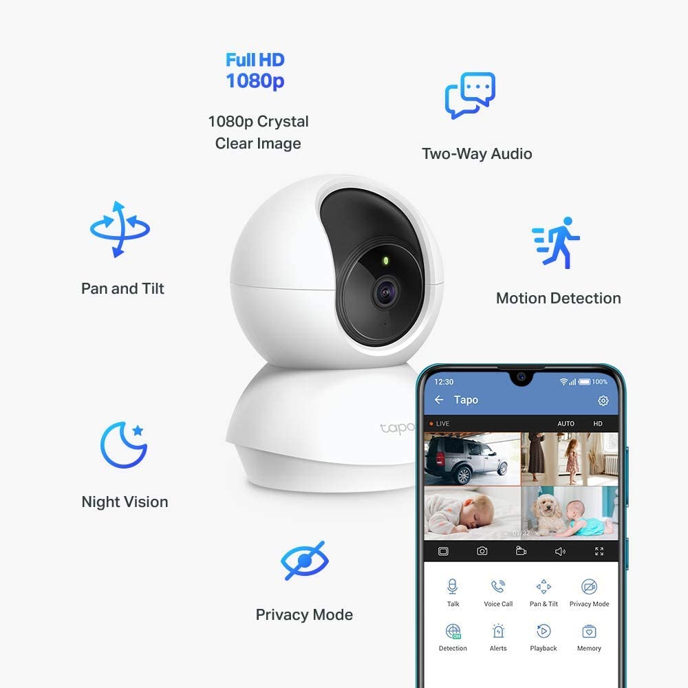 Cámara Smart para Interiores 360°