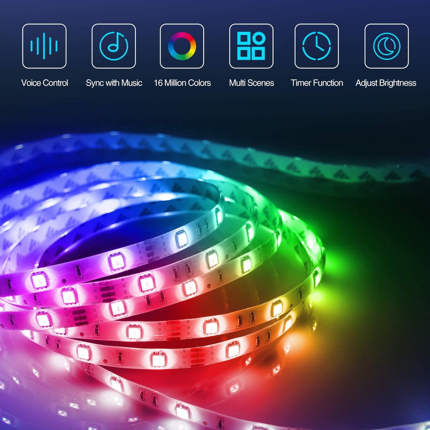 RGB Tira de Luz 5 metros NiteBird