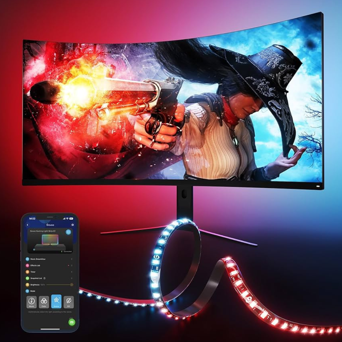 Govee G1 Tira de Luz Gamer para monitor
