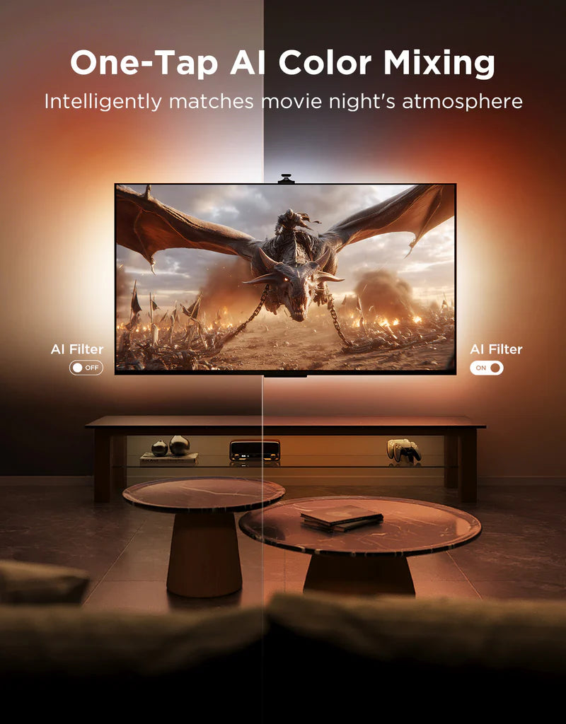 Govee 3 Pro - Luz Ambiligth para TV (Triple cámara)