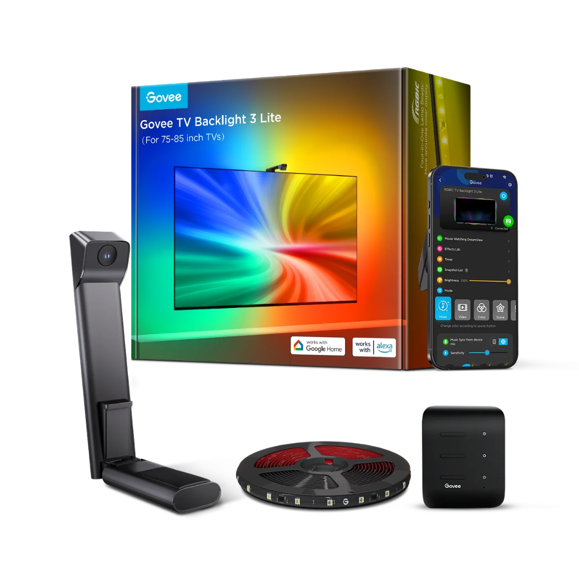 Govee 3 Lite - Luz Ambilight para TV (Cámara simple)