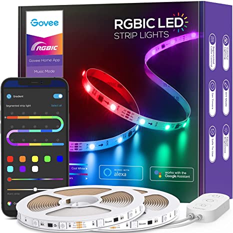 Govee Tira de Luz Segmentada RGBIC LED