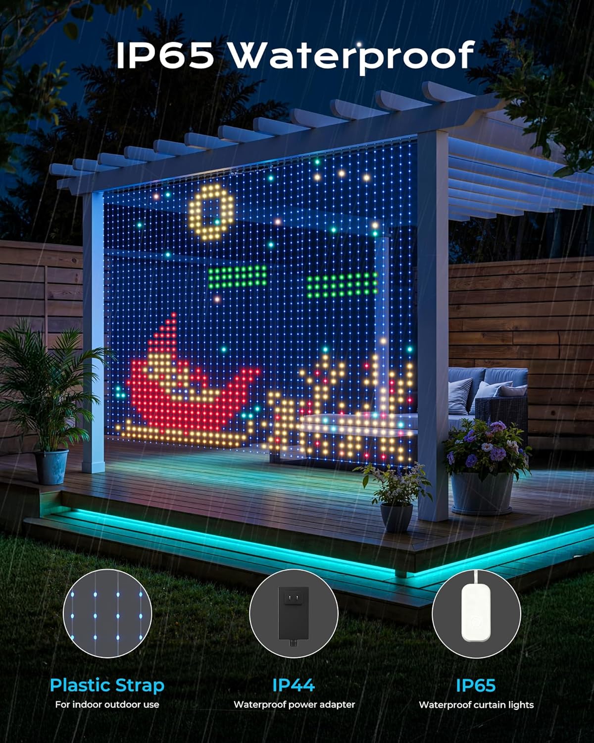 Cortina de Luces Led SmartDawn