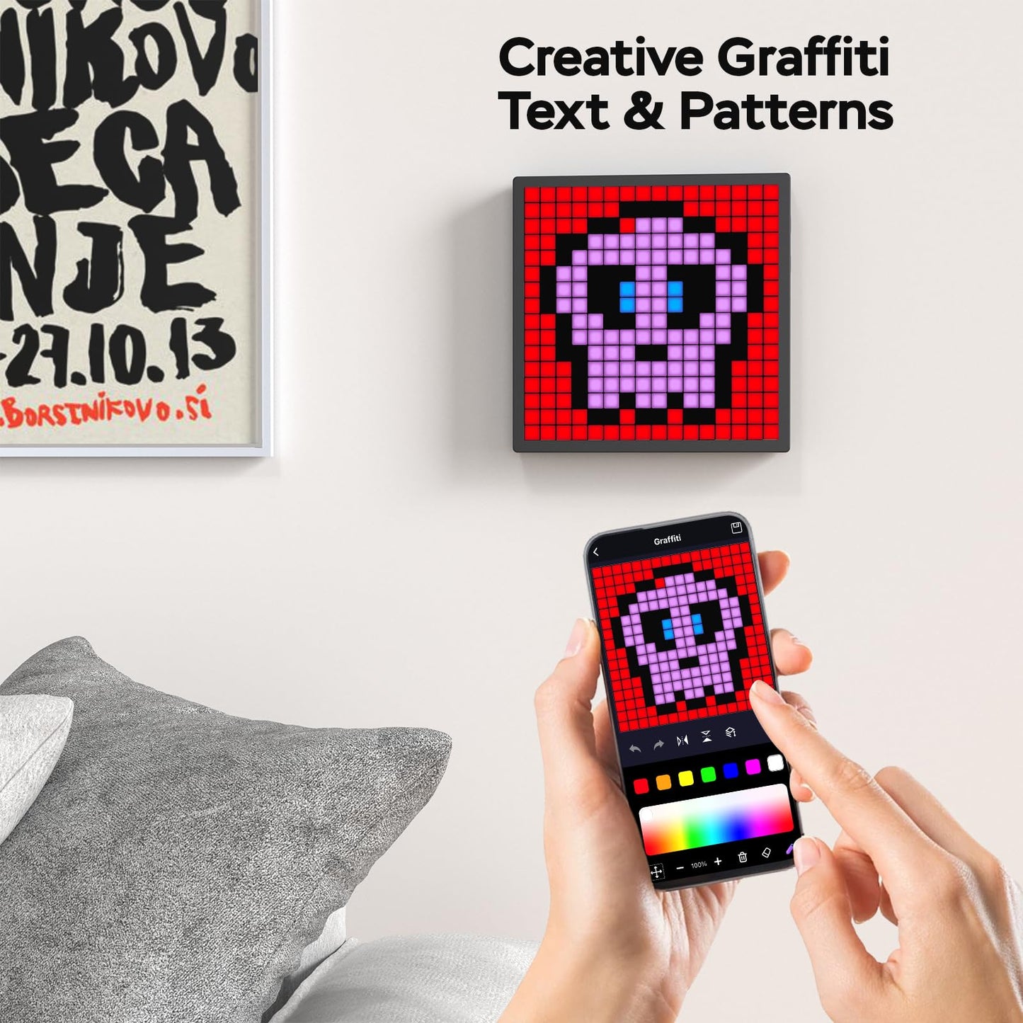 Eachbid Pantalla Pixel 16x16