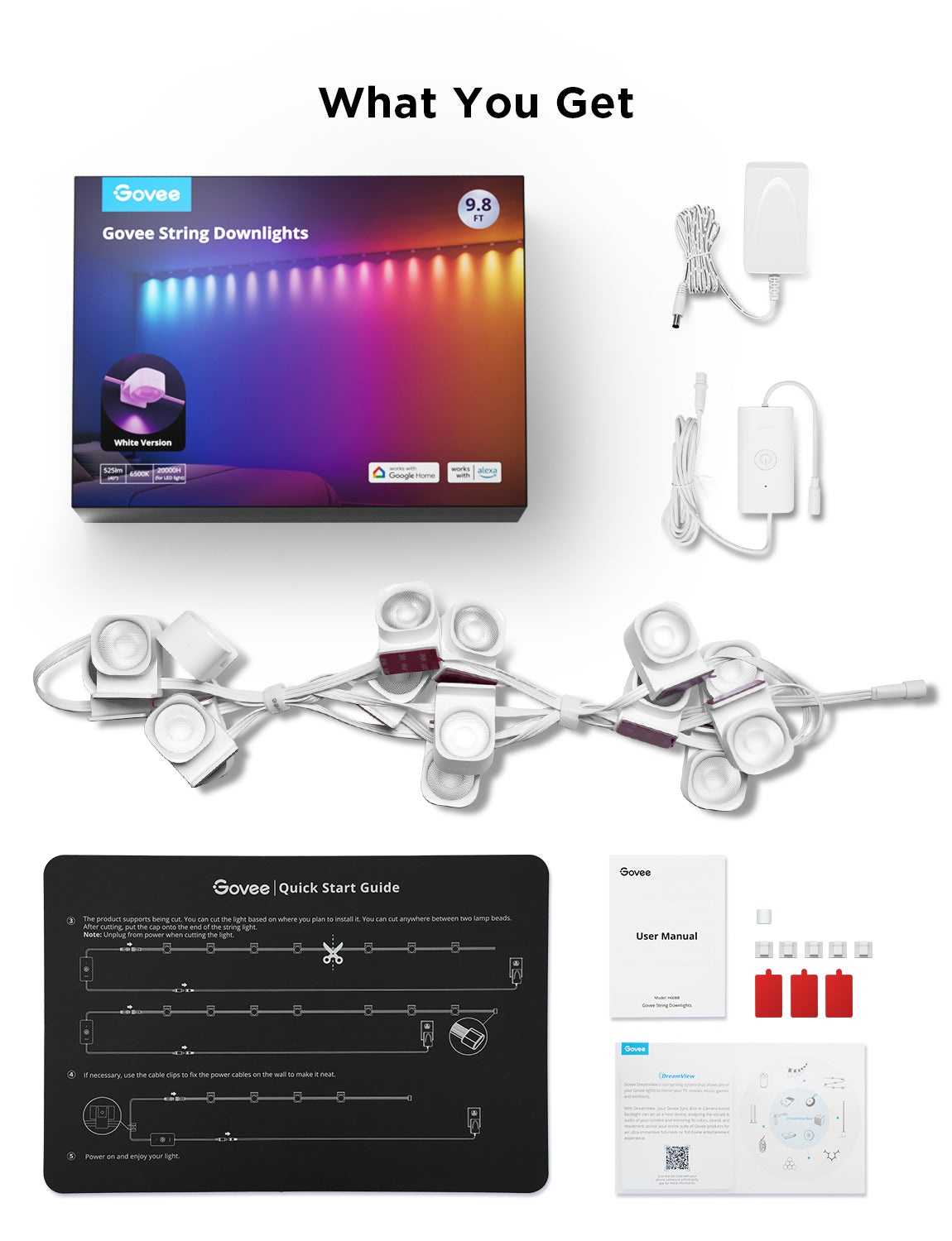 Govee Apliqués de Pared Smart (15 focos)